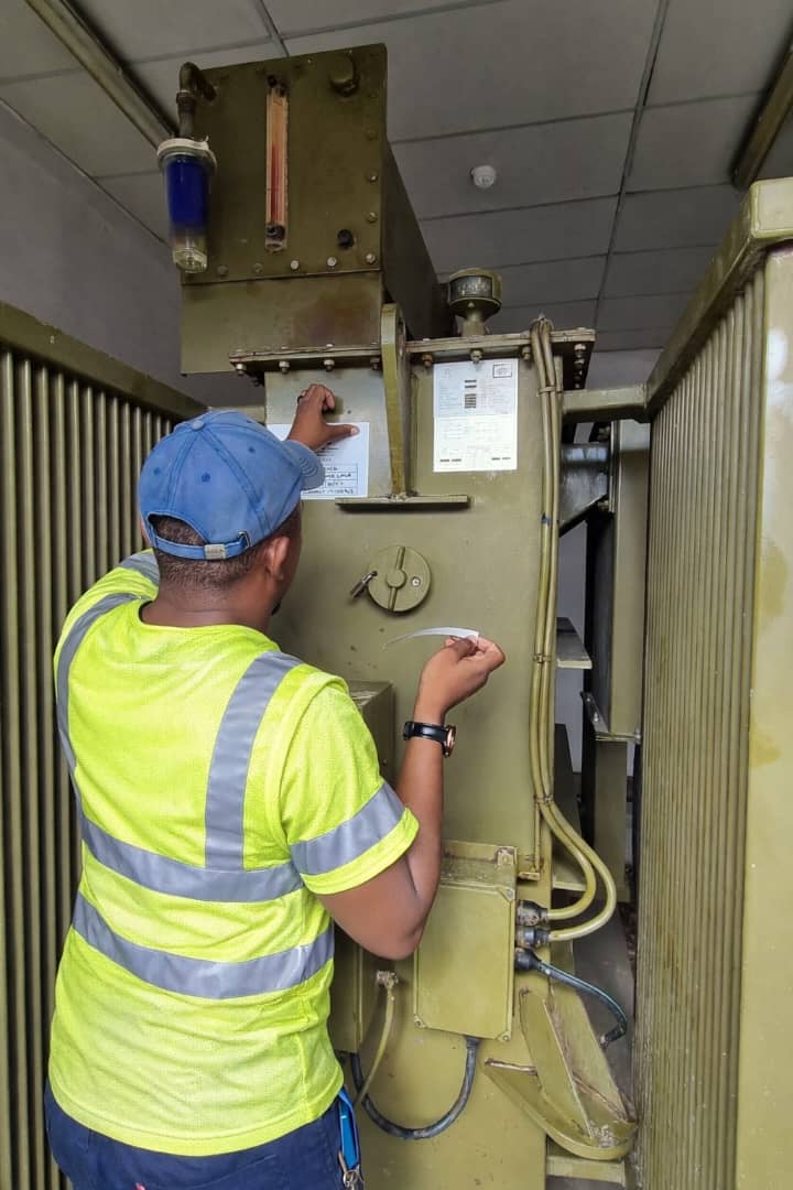 SDC Group technician at work